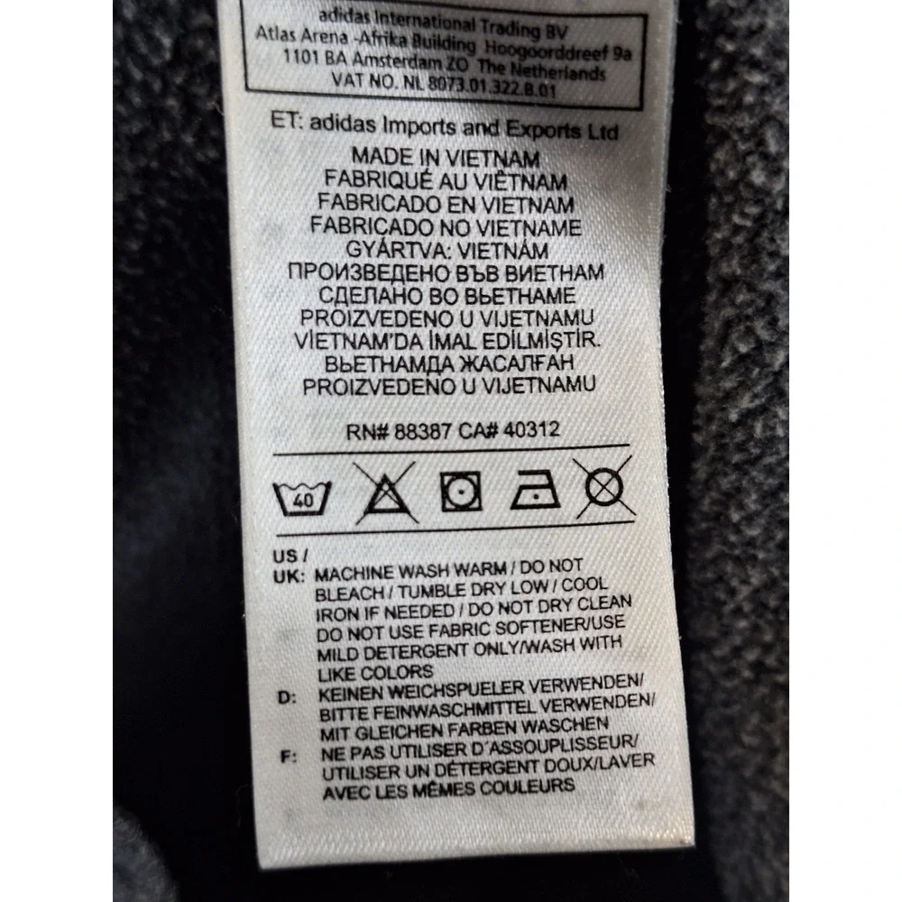 Adidas Response Astro Hoodie Mens Medium Heather Gray Pullover‎ Athletic Sporty